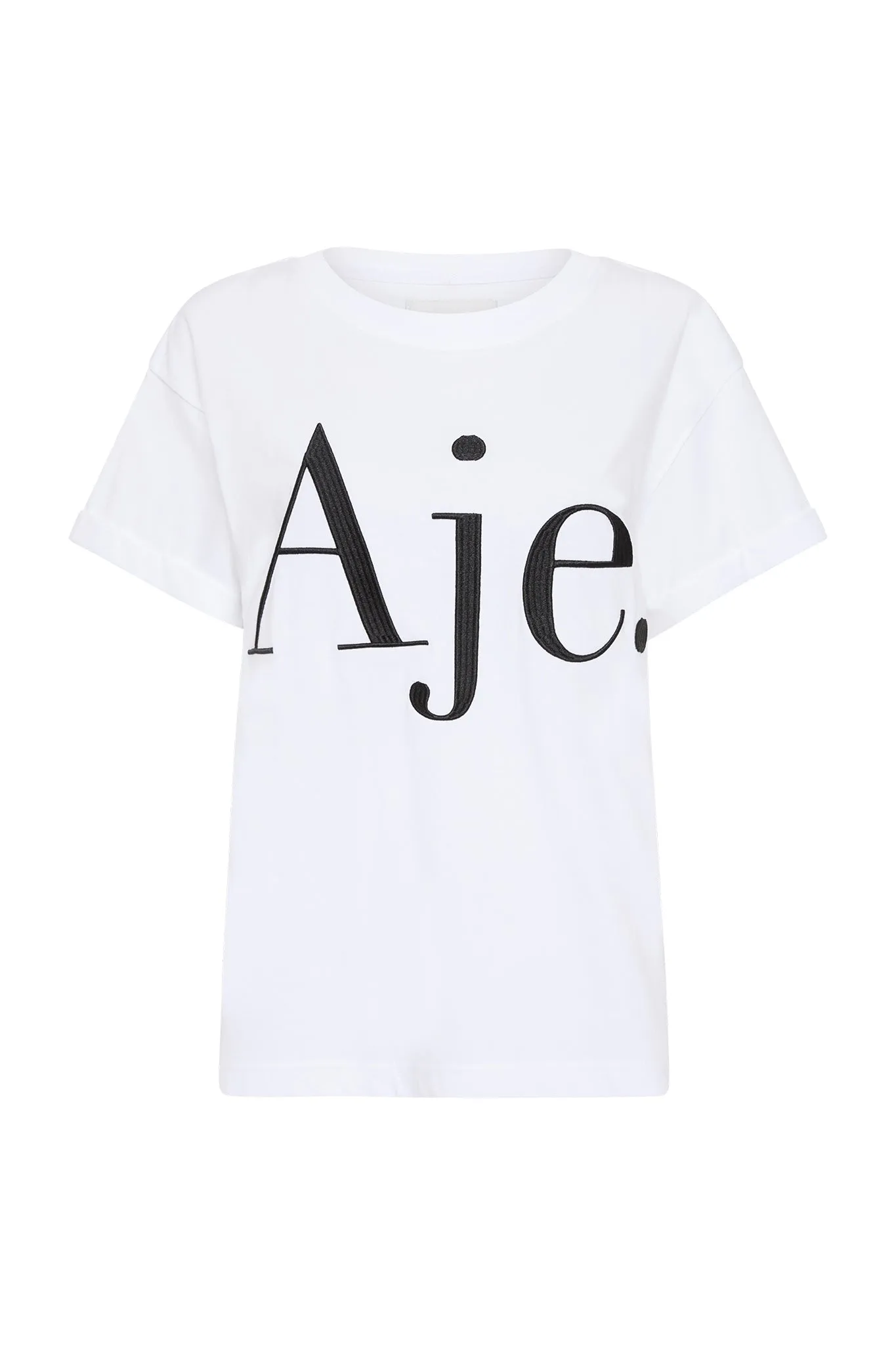 Alice Embroidered Logo Tee