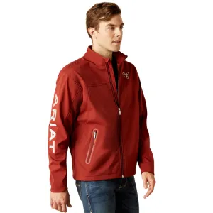 Ariat Mens New Team Softshell Jacket - Fired Brick