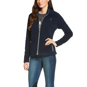 Ariat Womens Basis Full Zip Jacket Navy