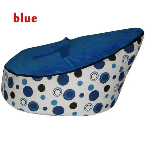 Baby Bean Bag Children Sofa Chair Cover Soft Plush Toys Children's Bed with Adjustable Harness