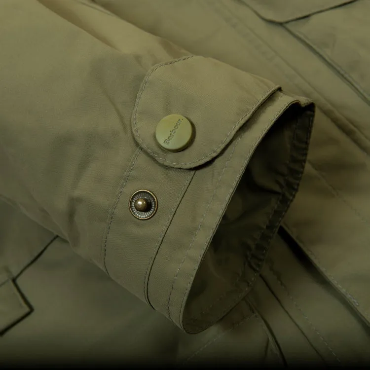 Barbour Sporting Berwick Waterproof Jacket - Light Olive