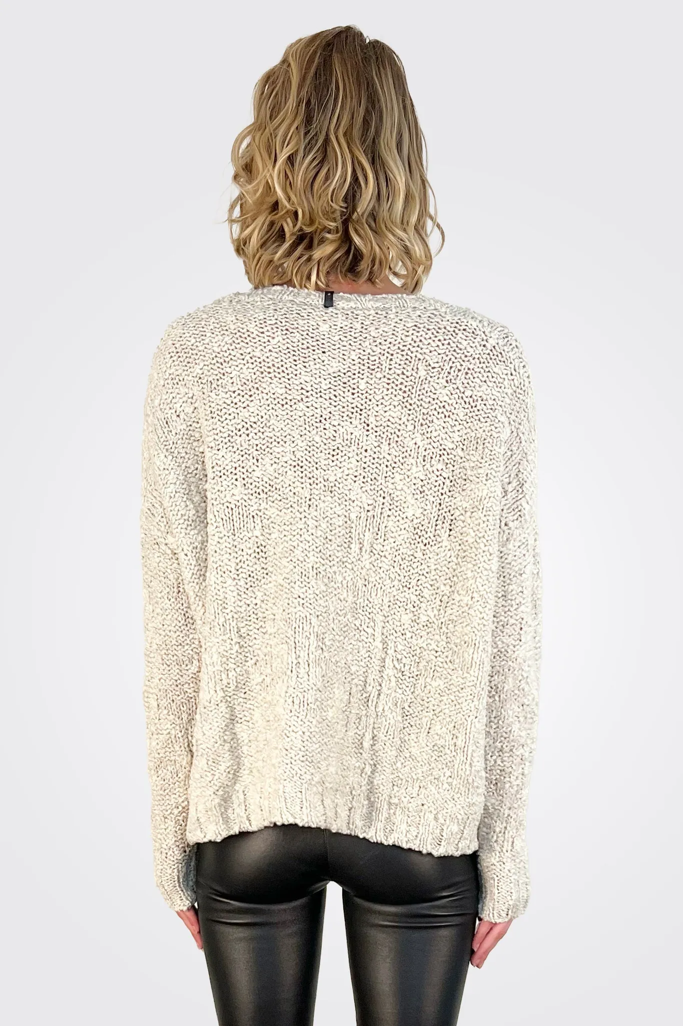 Boxy Sweater - Natural