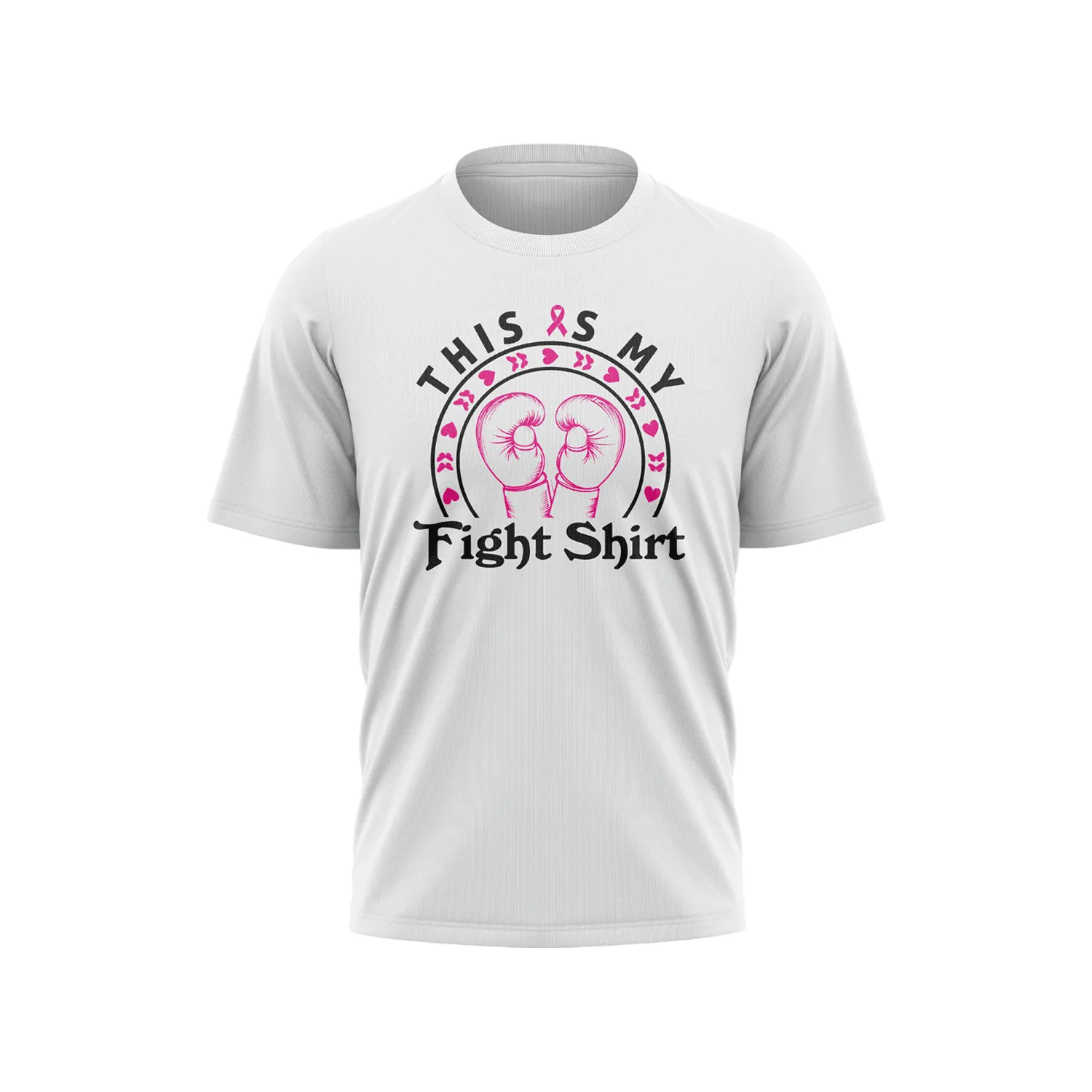 Breast Cancer Awareness Short Sleeve Shirt - Fight Shirt