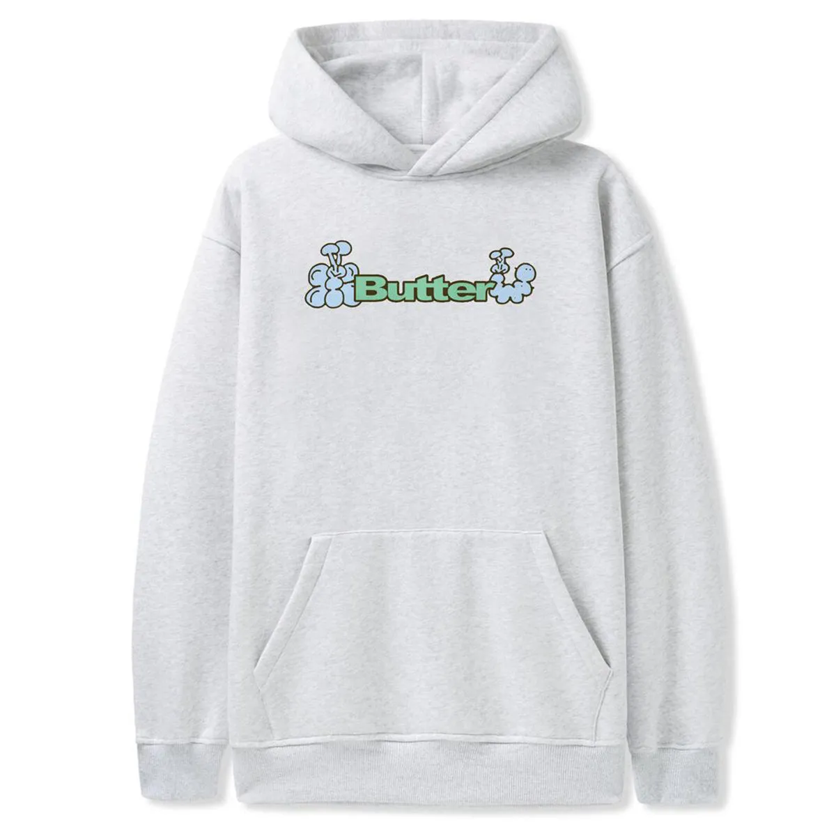 Butter Goods - Bugs Logo Hoodie Ash