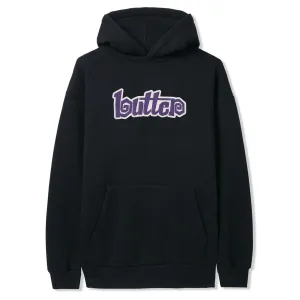 Butter Goods - Swirl Hoodie Black