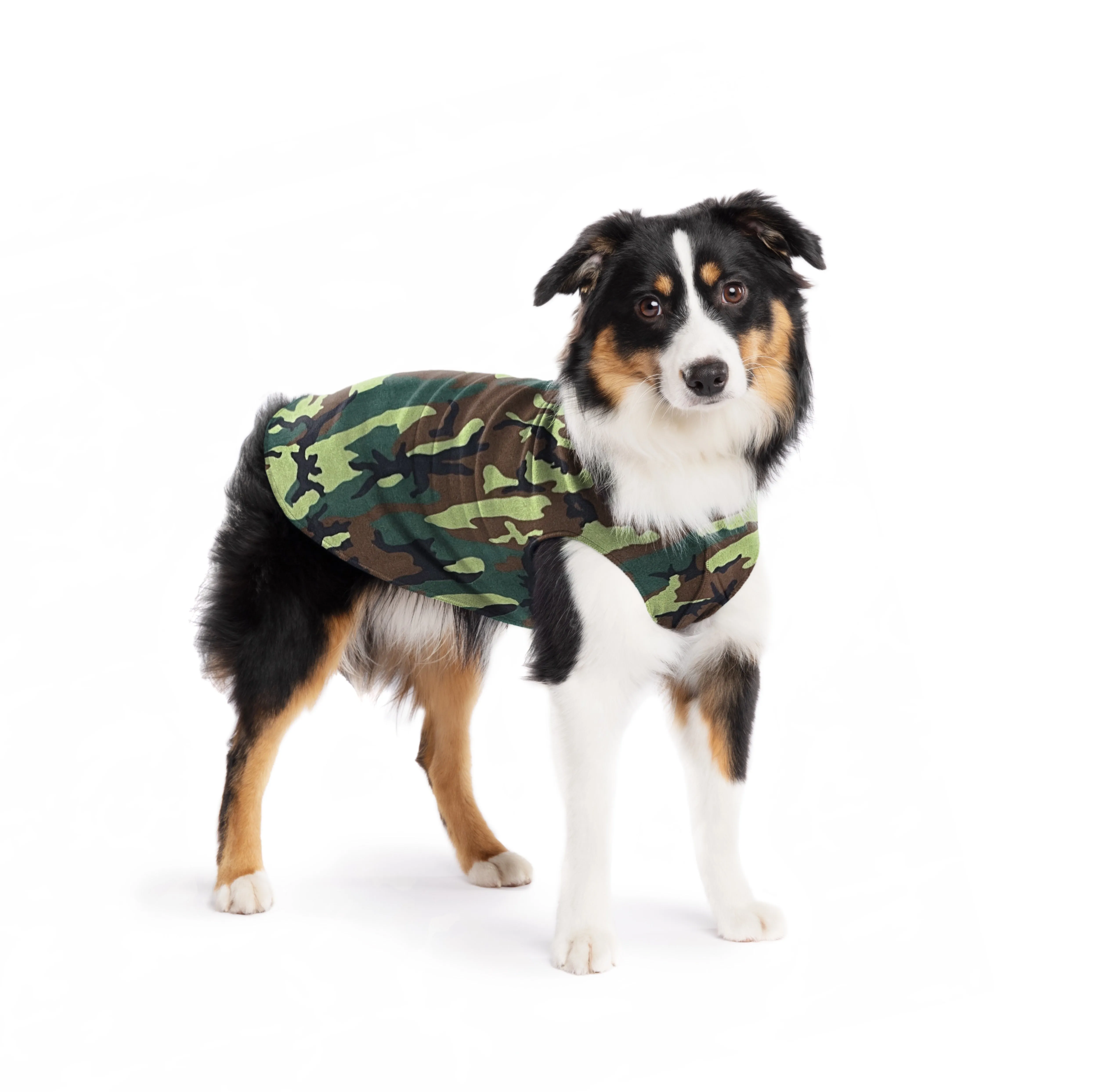 camo stretch fleece