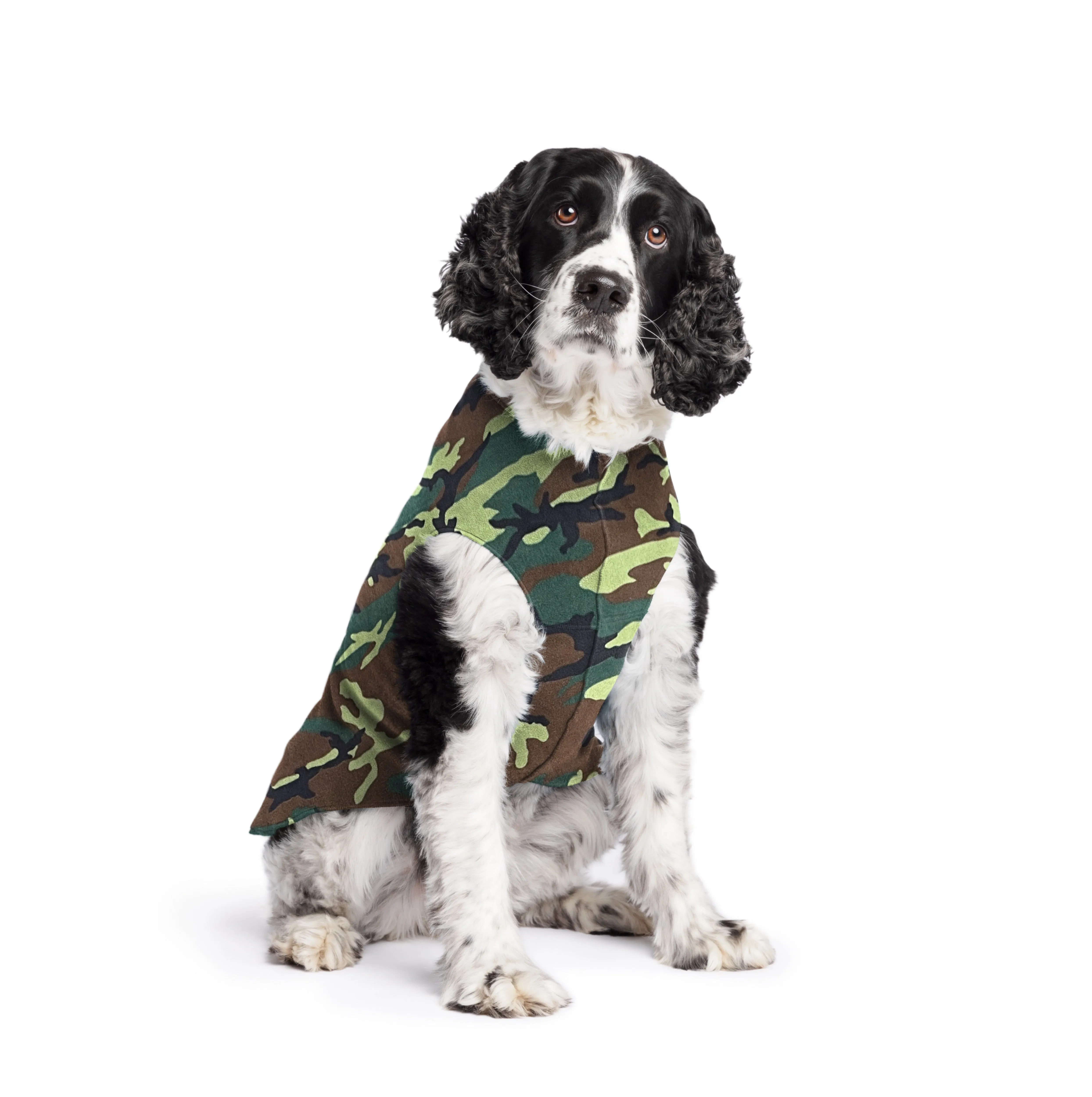 camo stretch fleece