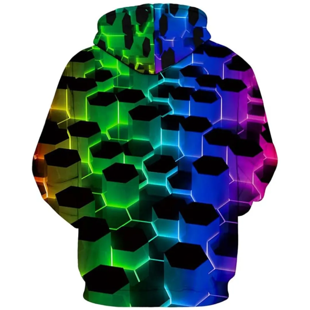 Devon Sport Unisex 3D Novelty Pull-Over Hoodie