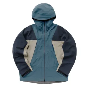 Goldwin Pertex Shieldair All Weather Jacket Foggy Gray / Ink Navy / Oak Beige