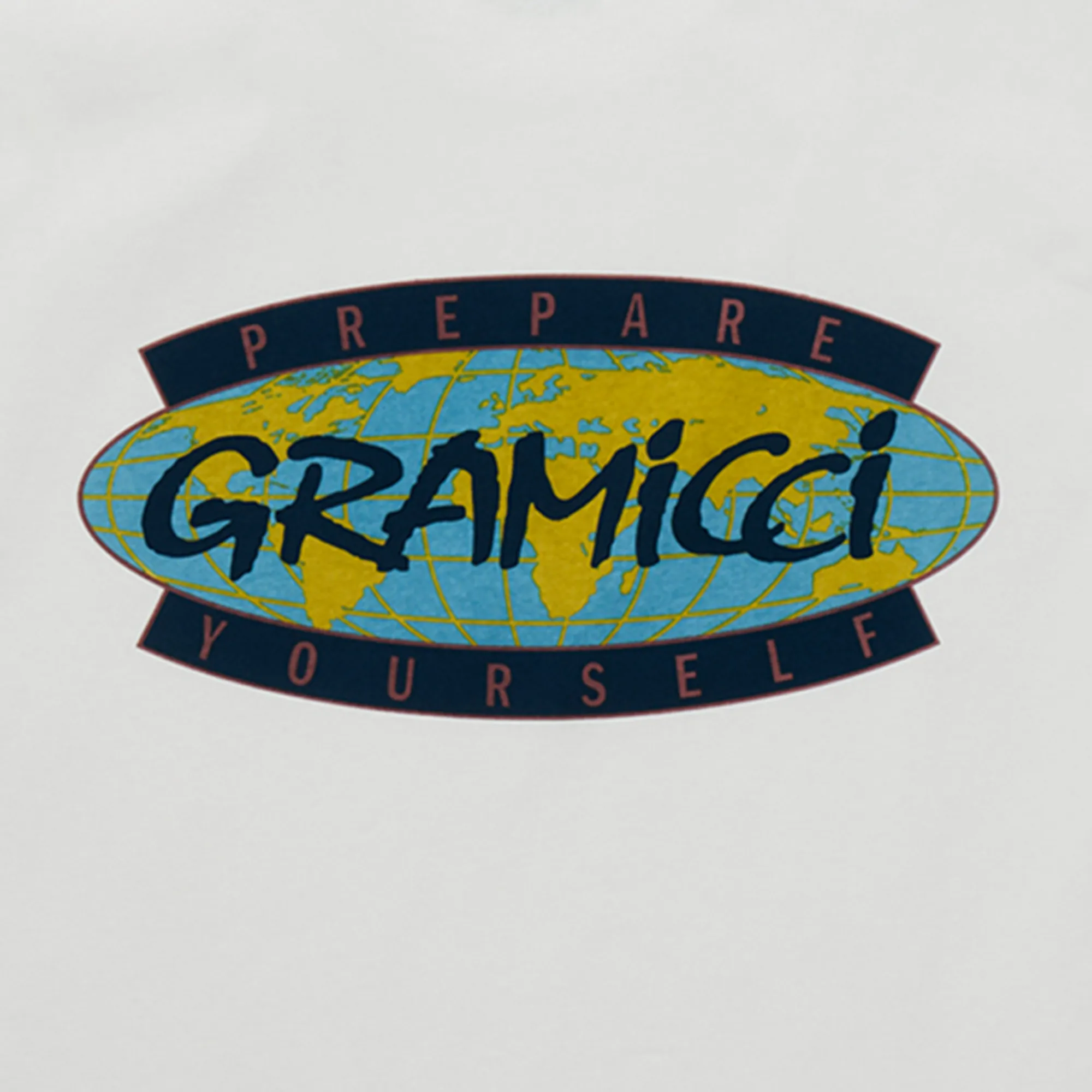 Gramicci Prepare Yourself T-Shirt White