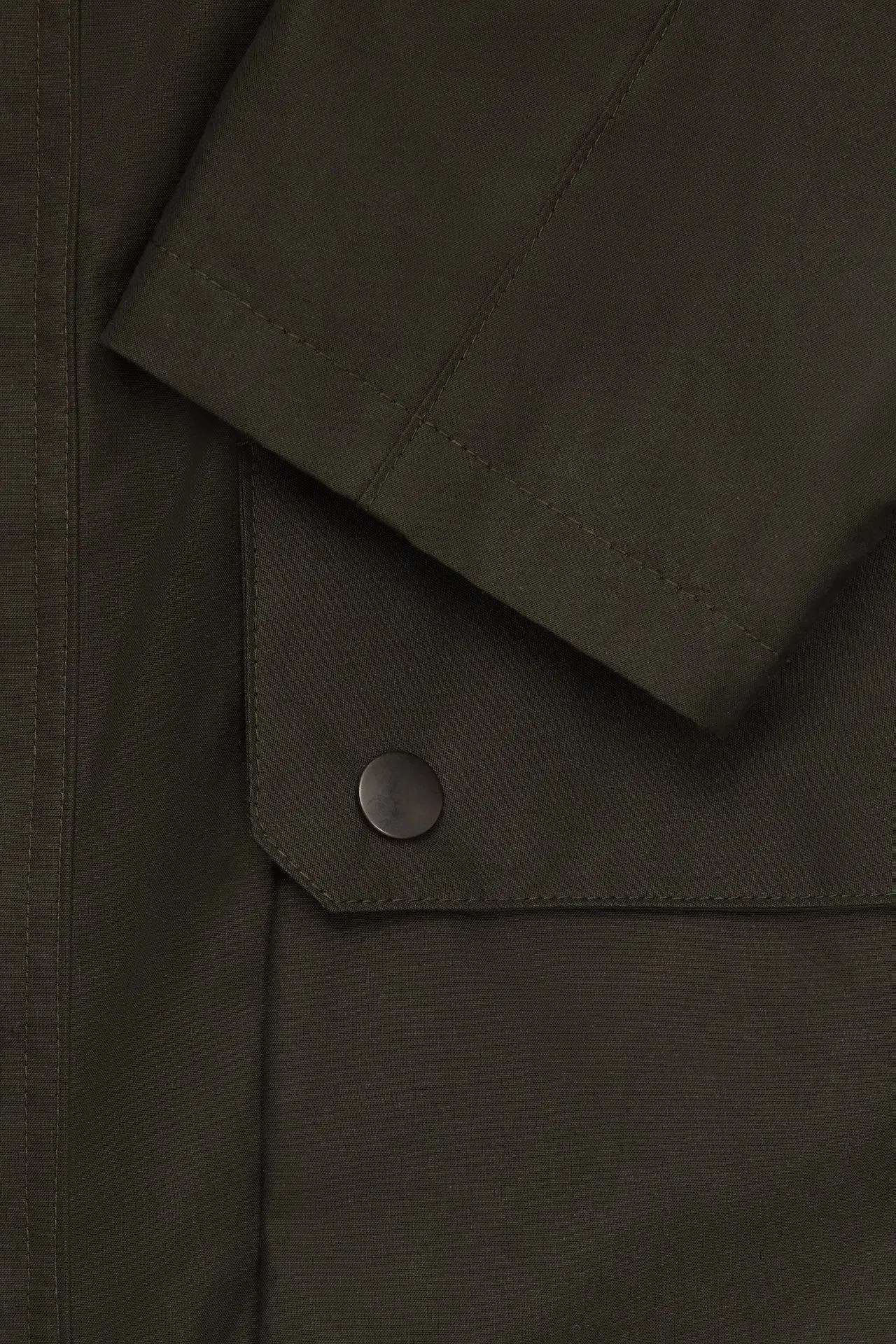 Green Super Dry Wax Shooting Jacket