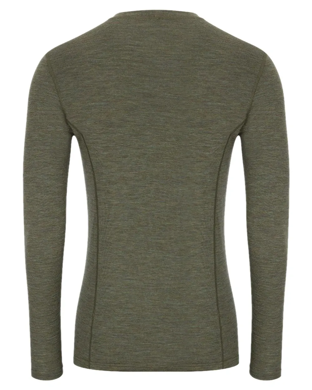 Hoggs of Fife 100% Merino Wool Long Sleeve Crew Neck Base Layer