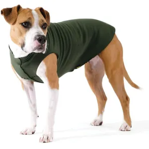 hunter green stretch fleece