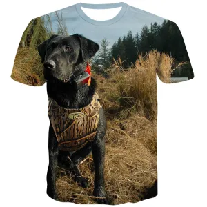 Hunting T shirts Men Jungle T-shirts 3d Deer T shirts Funny Shooter T-shirts Graphic Camouflage Shirt Print