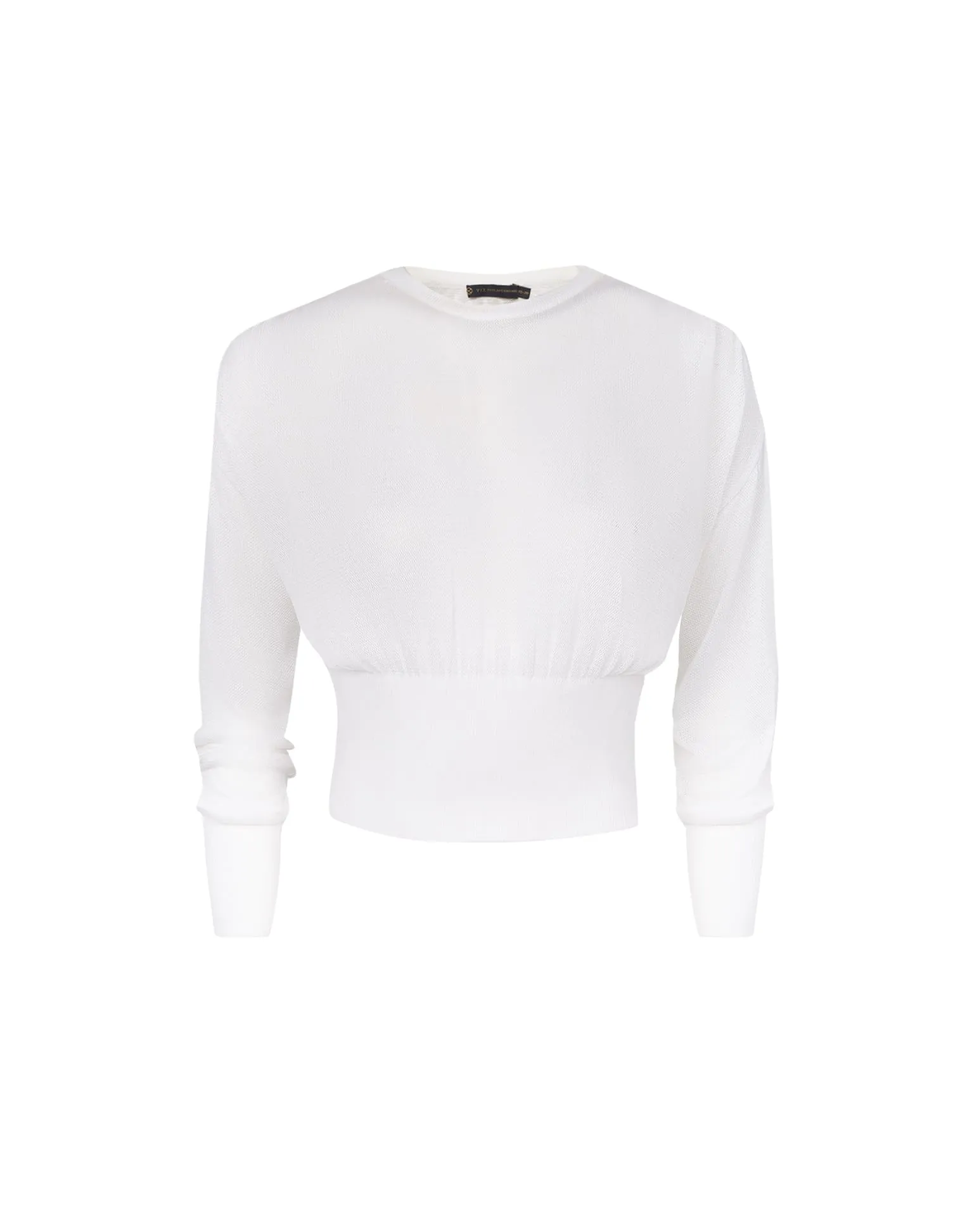 Knit Eliza Blouse (exchange only) - Off White