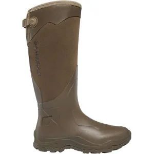 Lacrosse Men's Alpha Agility 17" WP Snake Work Boot - Brown - 302420