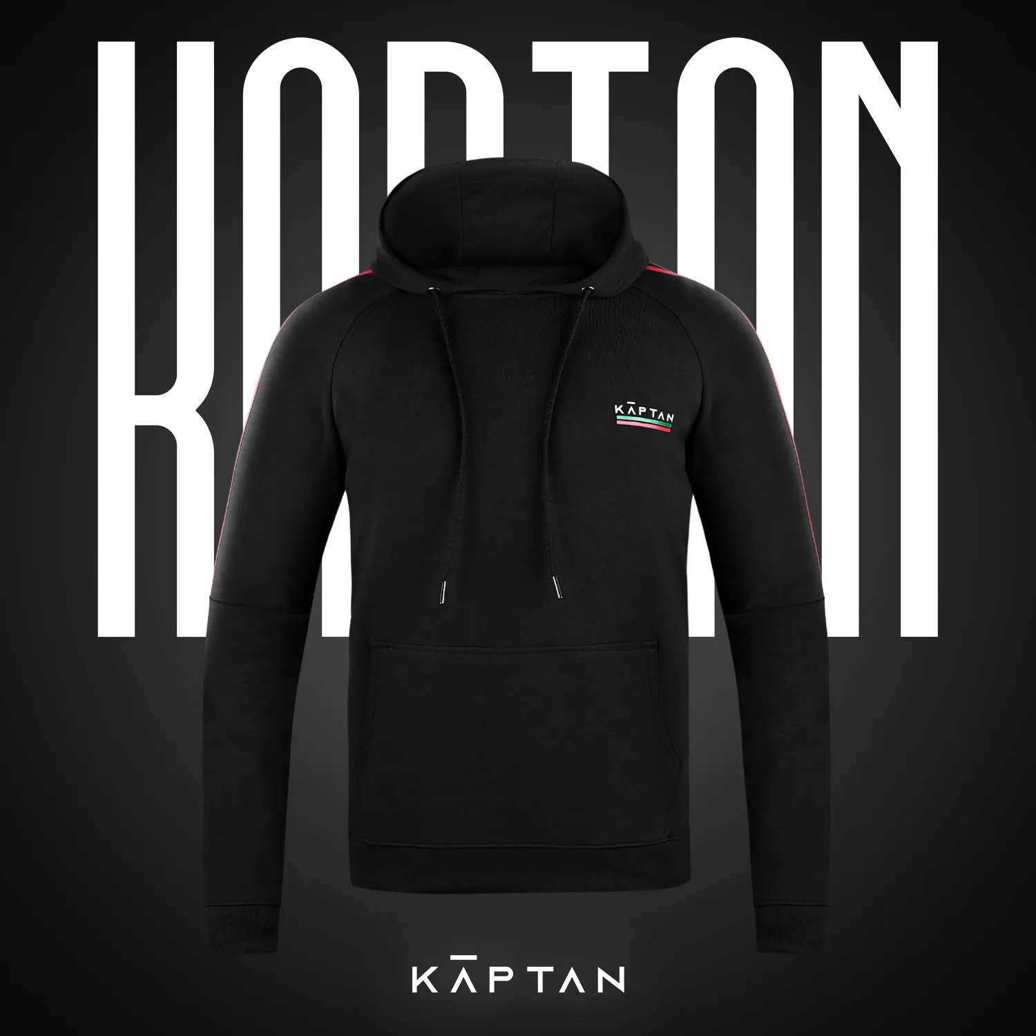 Manchester Hoodie - Black | Kaptan