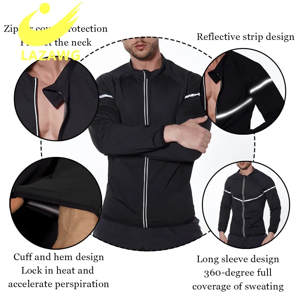 Men Waist Trainer Tops Hot Sauna Slimming Corset