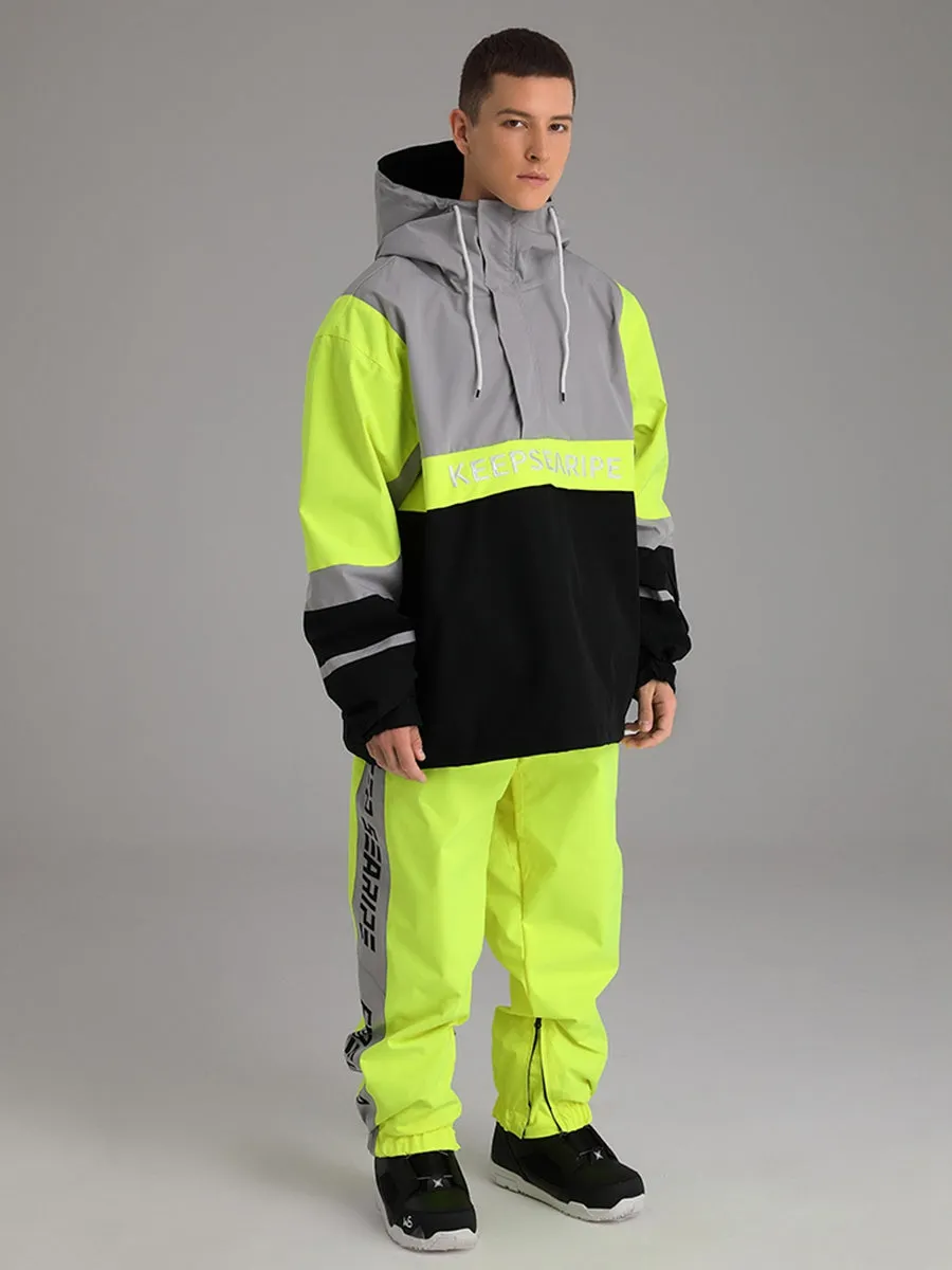 Men's Oversized Cargo Snowboard Jacket & Pants