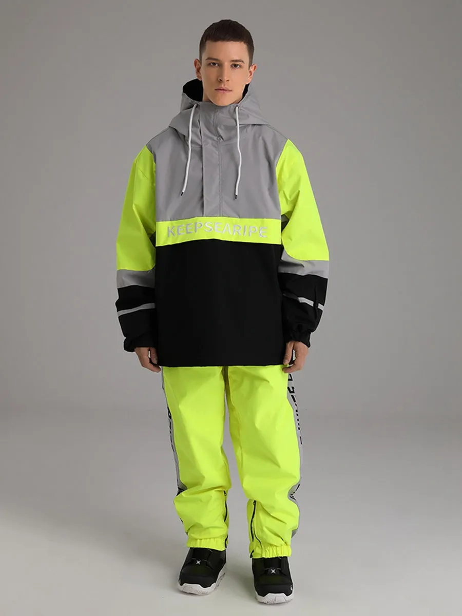 Men's Oversized Cargo Snowboard Jacket & Pants