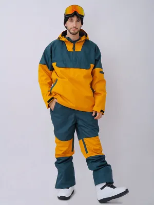 Men's Snowverb Alpine Ranger Colorblock Anorak Snowsuits