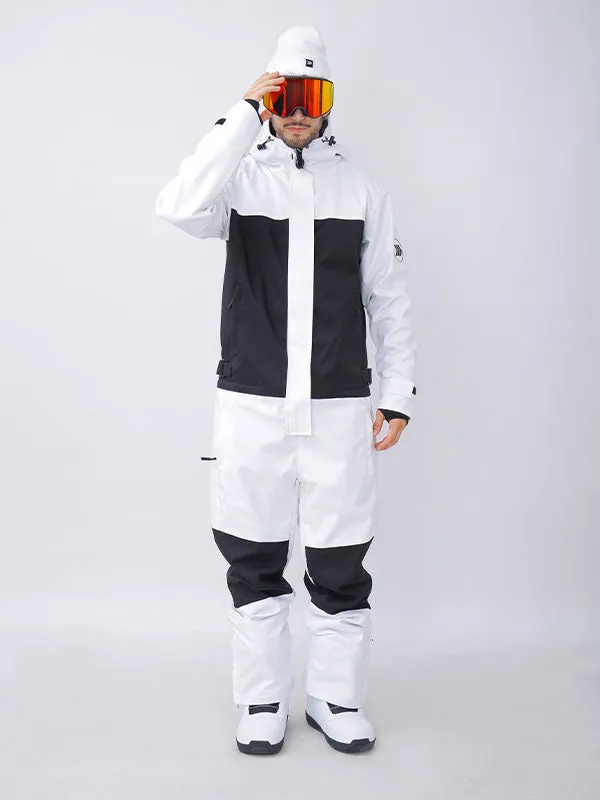 Men's Snowverb Alpine Ranger Colorblock One Piece Snowsuit