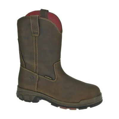 MENS WOLVERINE WELLINGTON W10318 COMPOSITE TOE EH SLIP&OIL RESISTANT WORK BOOT