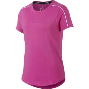 Nike Girls&#39; Tennis Ar2348-623 Dry Top Shirts Pink