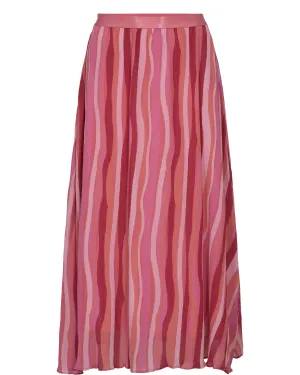 Numph Womens Isabel Skirt Pink Lemonade