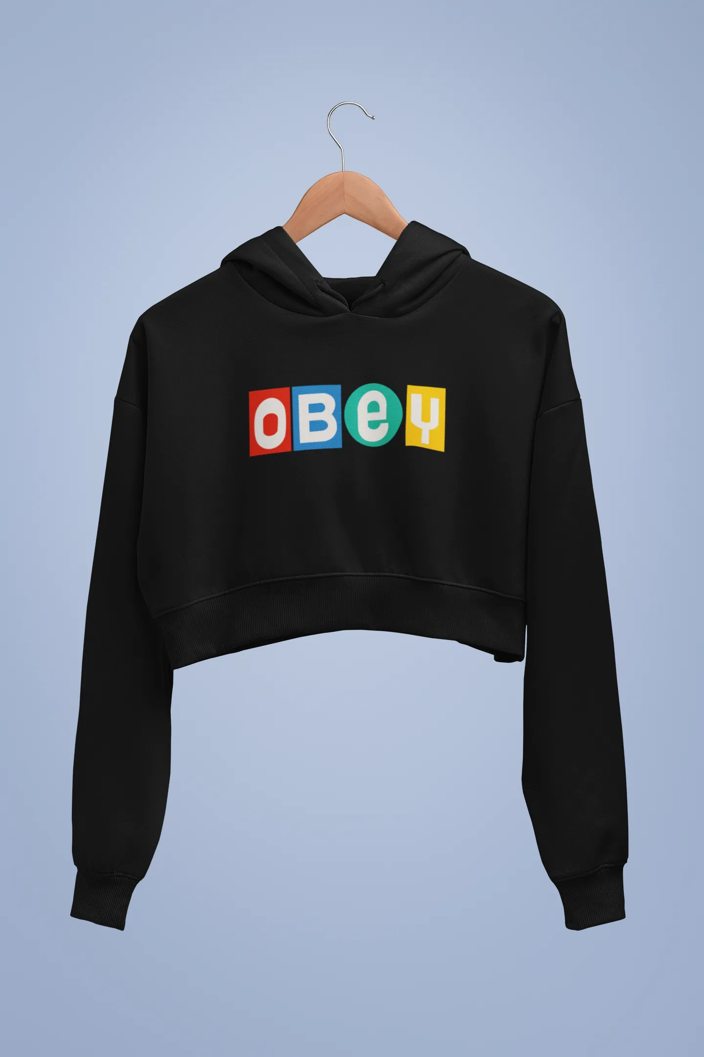 OBEY : BTS- Winter Crop Hoodies