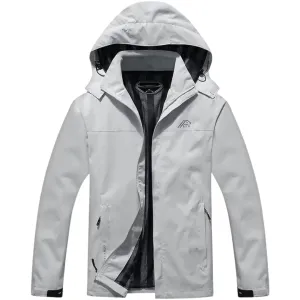 OTU - Lightweight Waterproof Hooded Rain Jacket