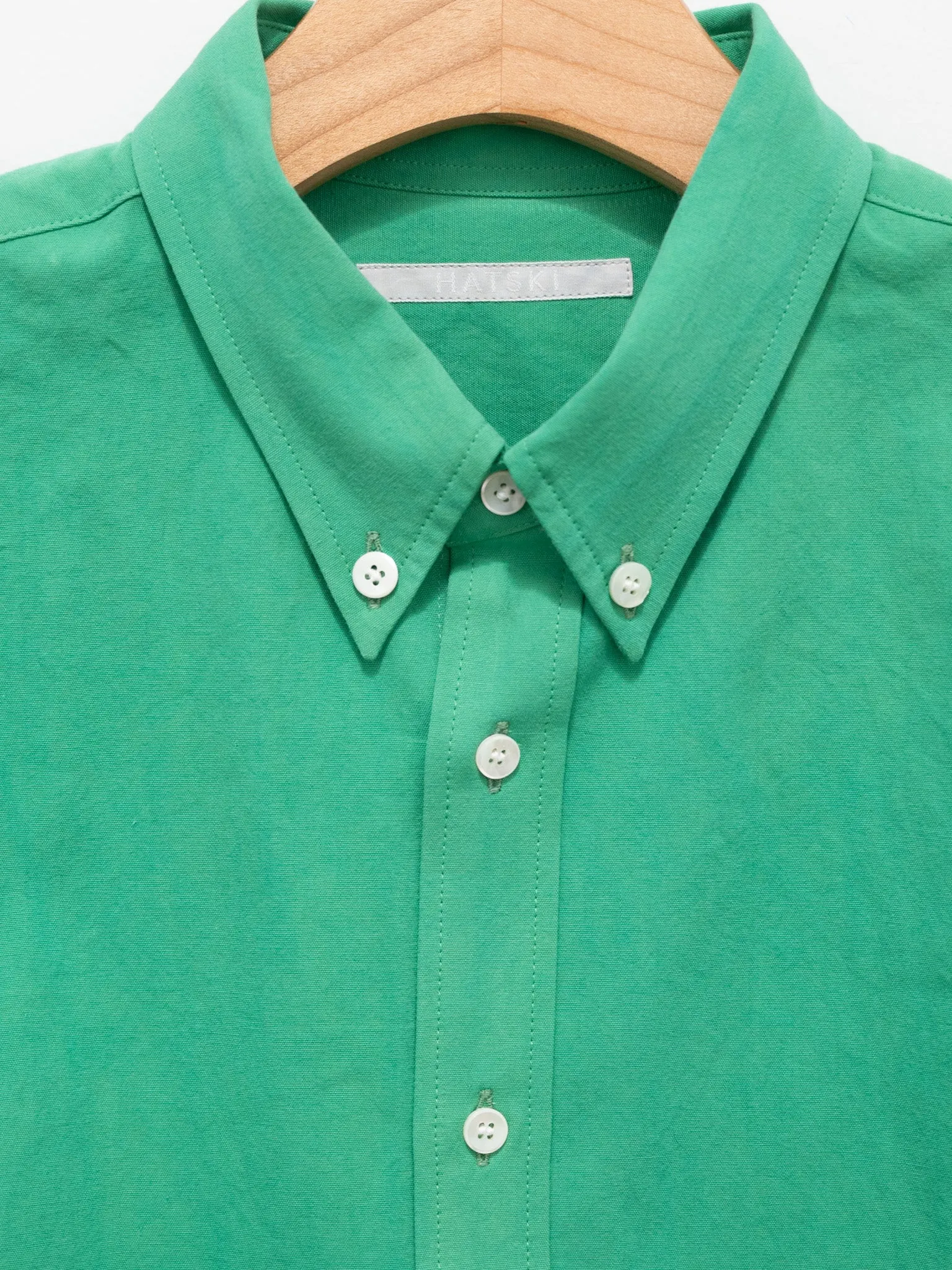 Relaxed Button Down Shirt - Green