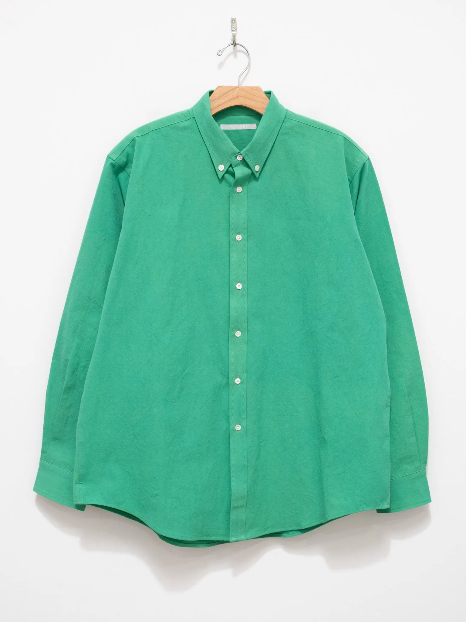 Relaxed Button Down Shirt - Green