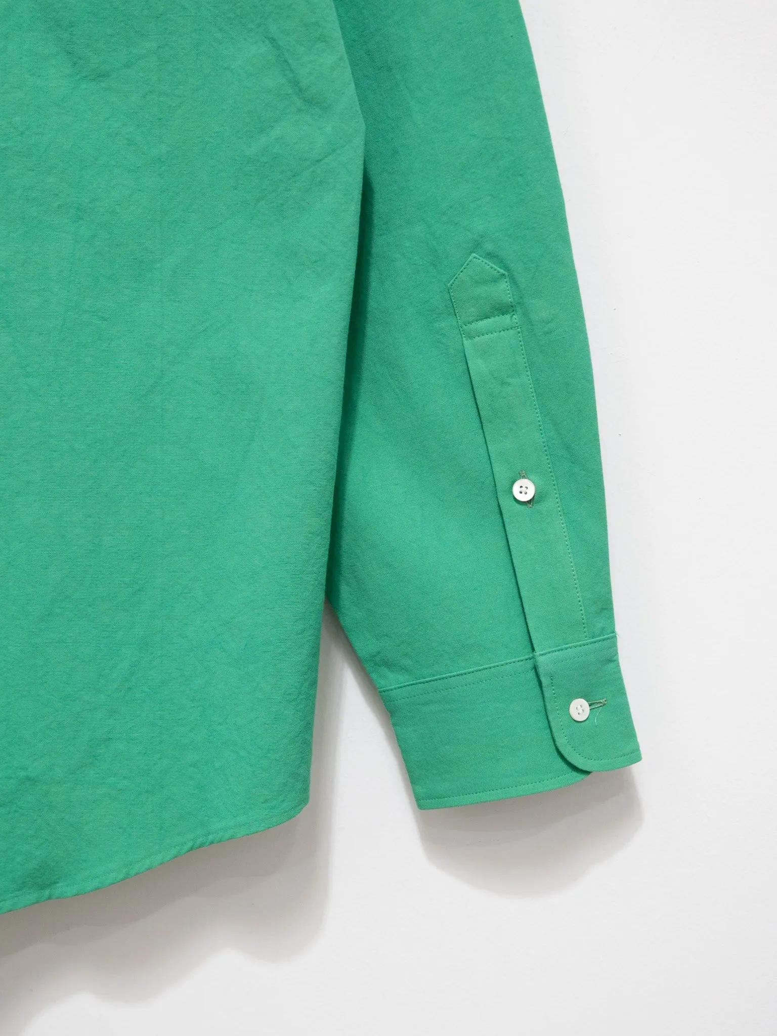 Relaxed Button Down Shirt - Green