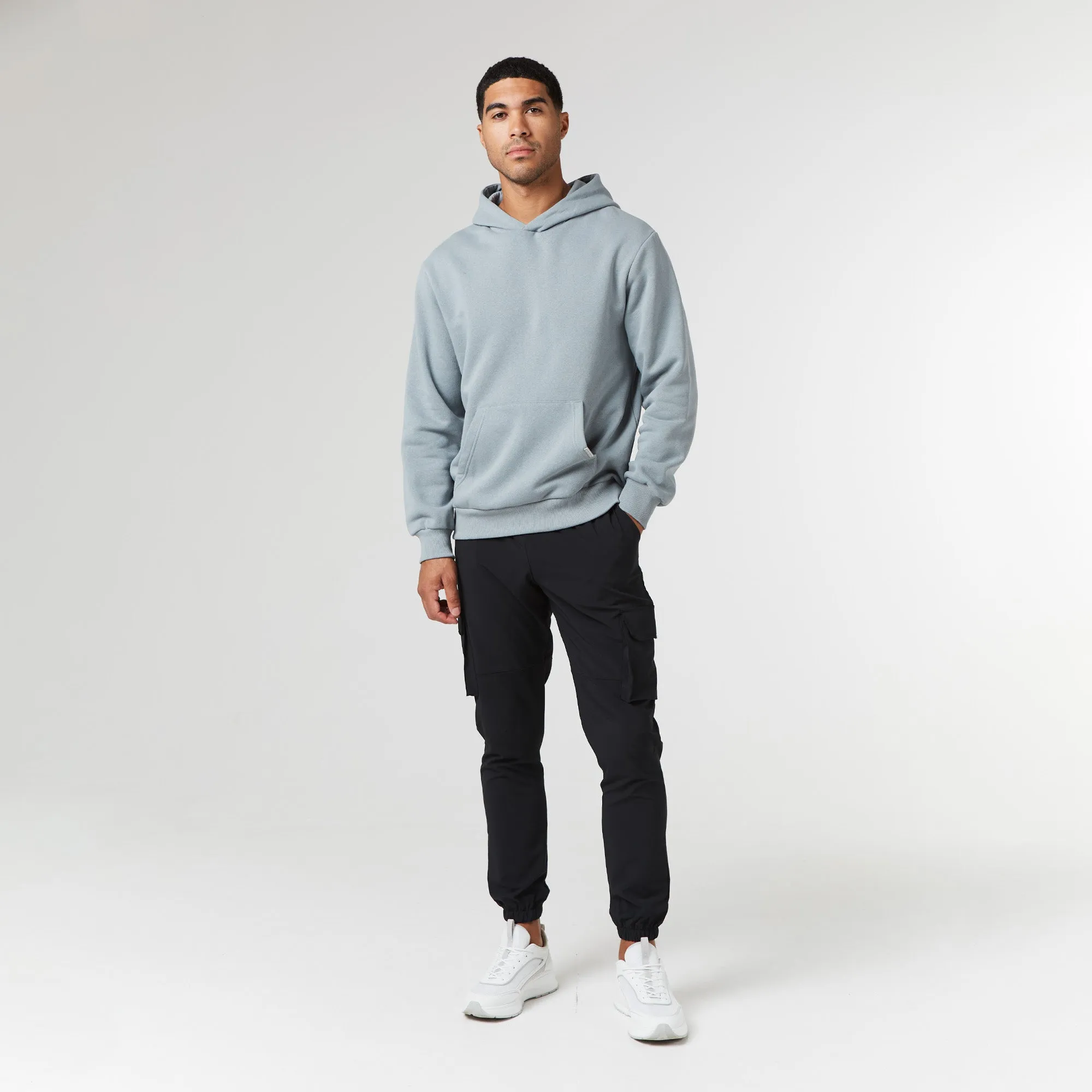 Relaxed Fit Hoodie | Storm Blue