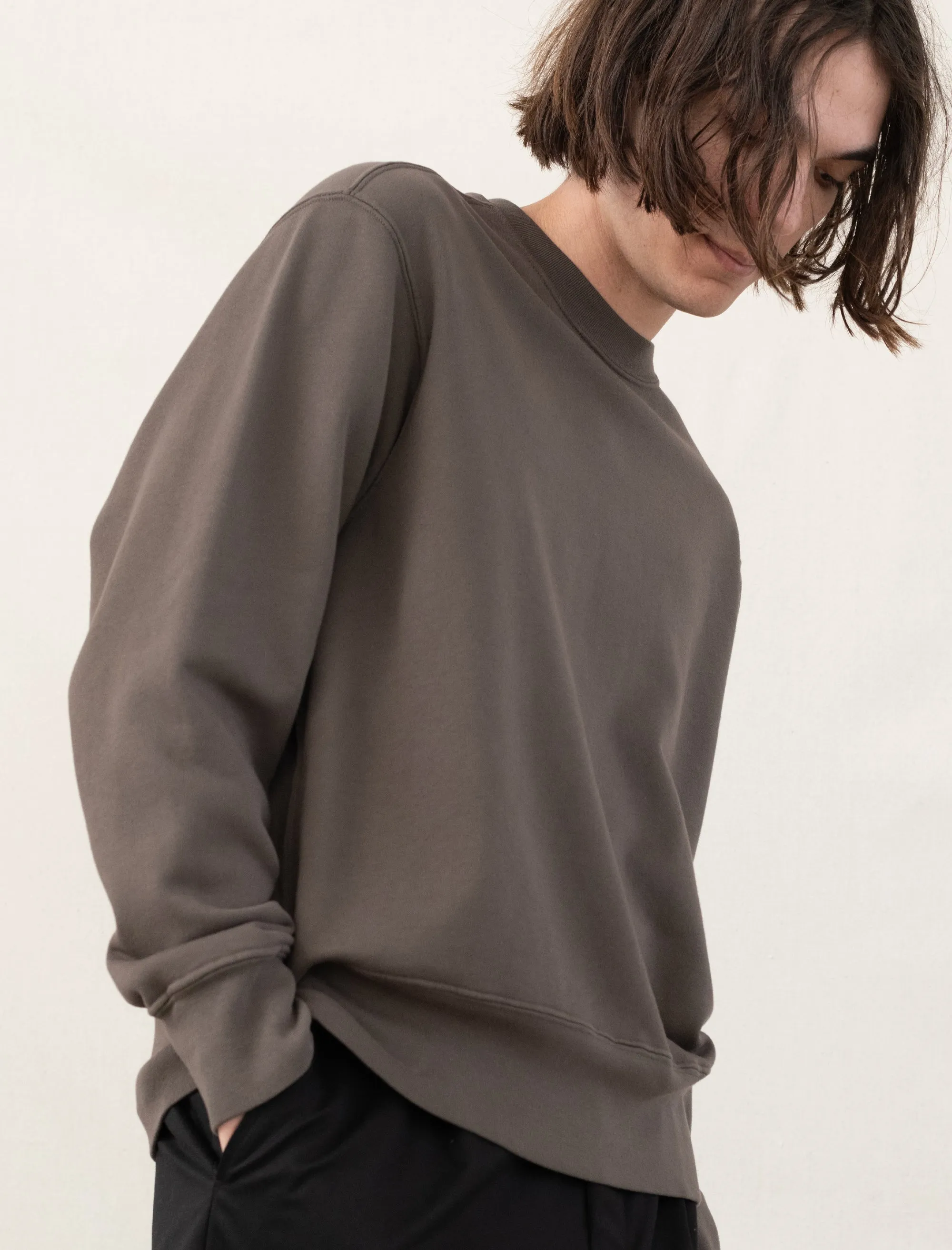 Relaxed Sweatshirt (Bark)