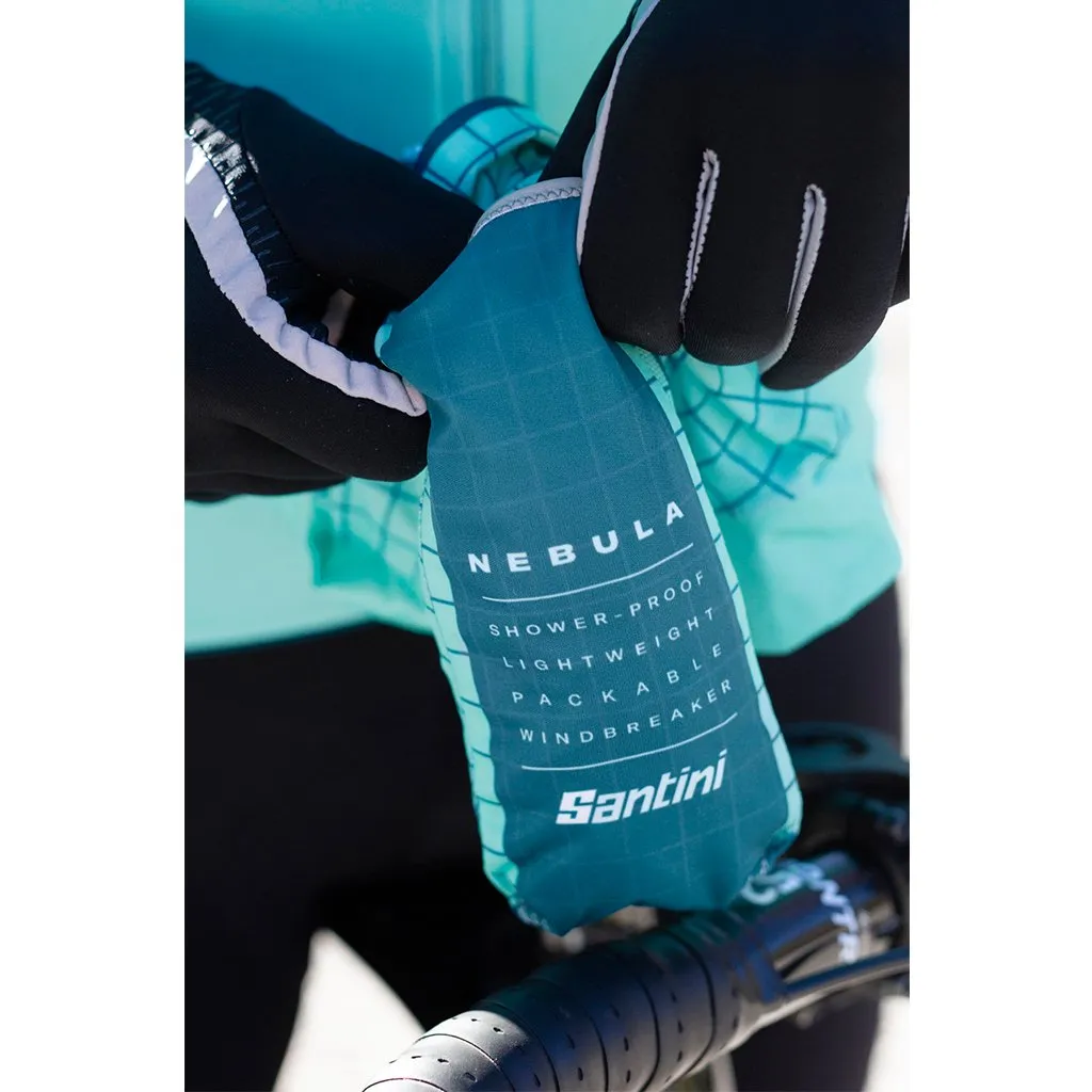 Santini Nebula Womens Vest (Aqua)