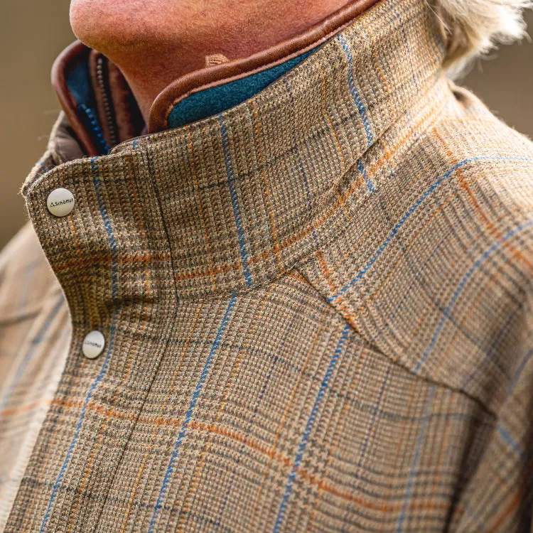 Schoffel Ptarmigan Tweed Classic Coat - Arran Tweed