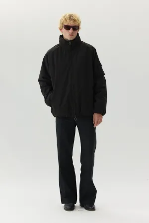 SHORT TRACKER POLY RAYON AW24 BLACK