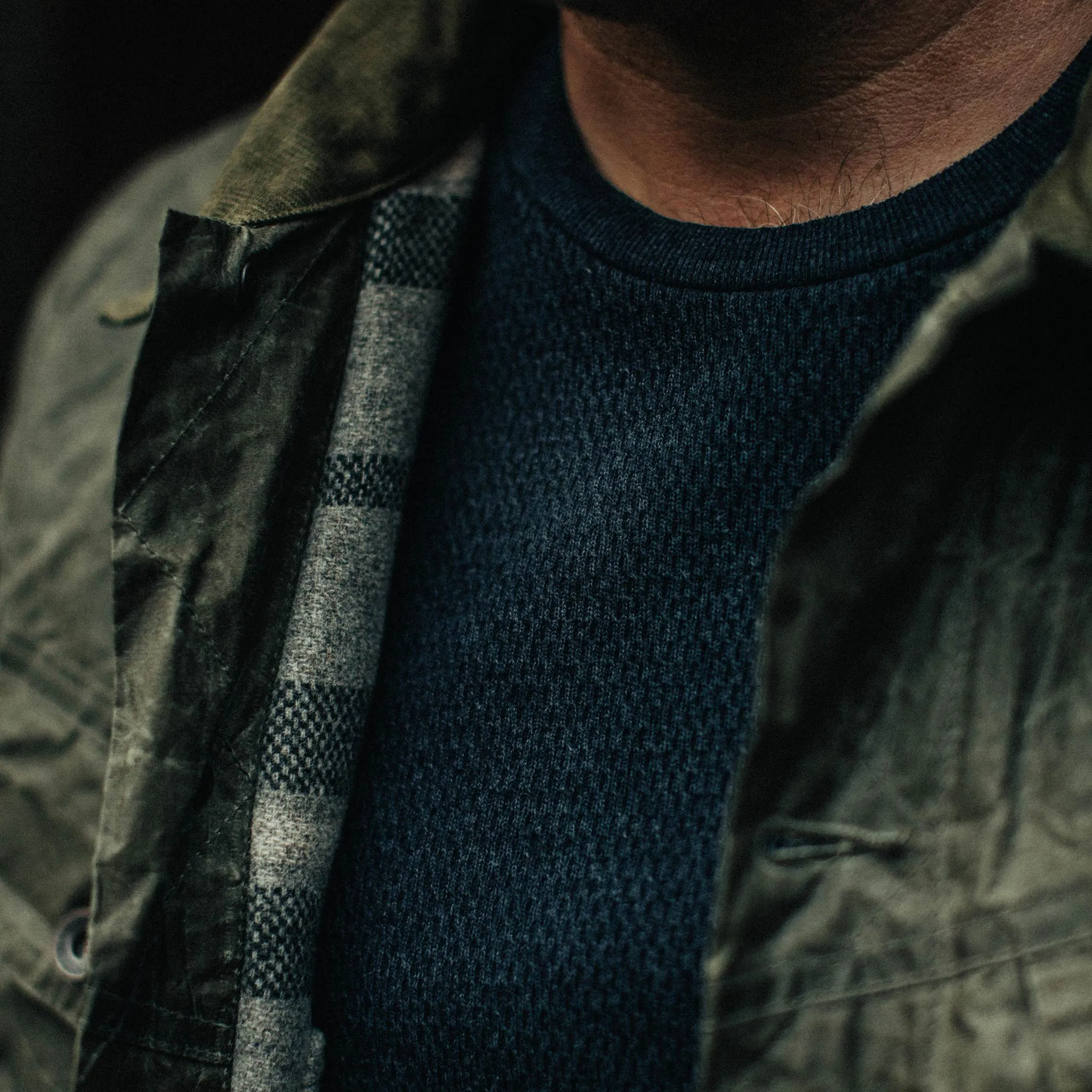 The Lined Long Haul Jacket in Olive Waxed Canvas