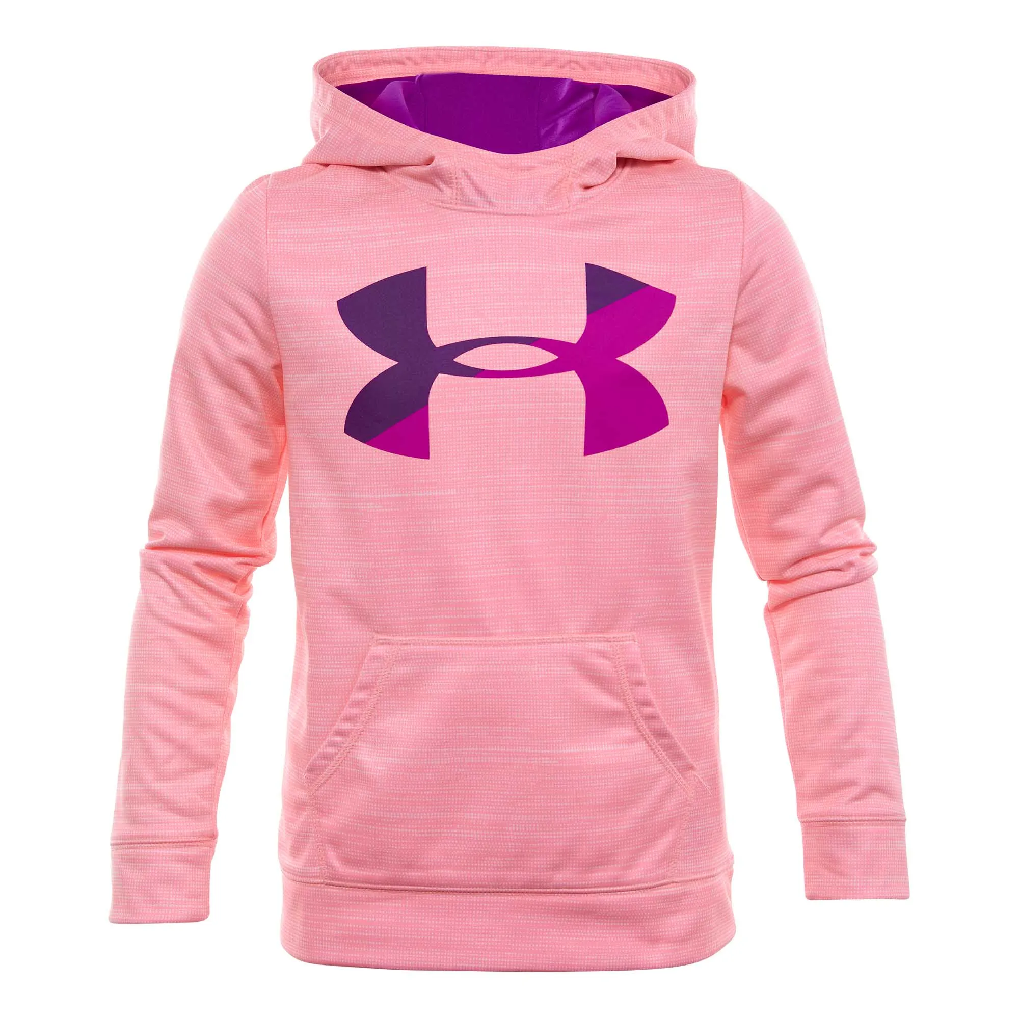 Underarmour Fleece Big Logo Novelty Hoodie Big Kids Style : 1298861-942