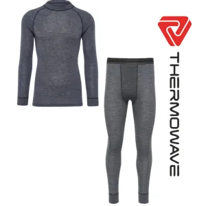 Underwear Set Merino Thermowave Warm Active Base Layer Top and Bottom