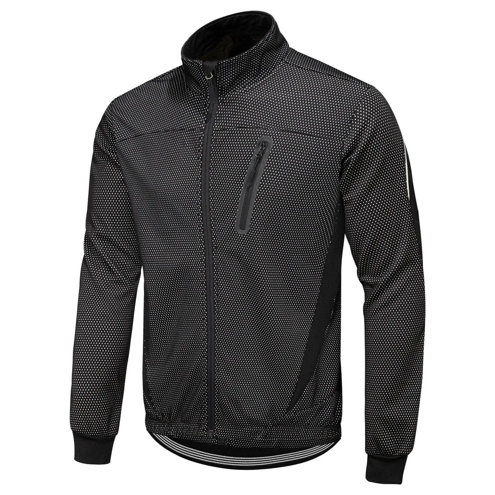 Winter Men Cycling Jacket Waterproof Windproof Thermal Fleece Jacket Coat Bicycle   Running Riding Jacket