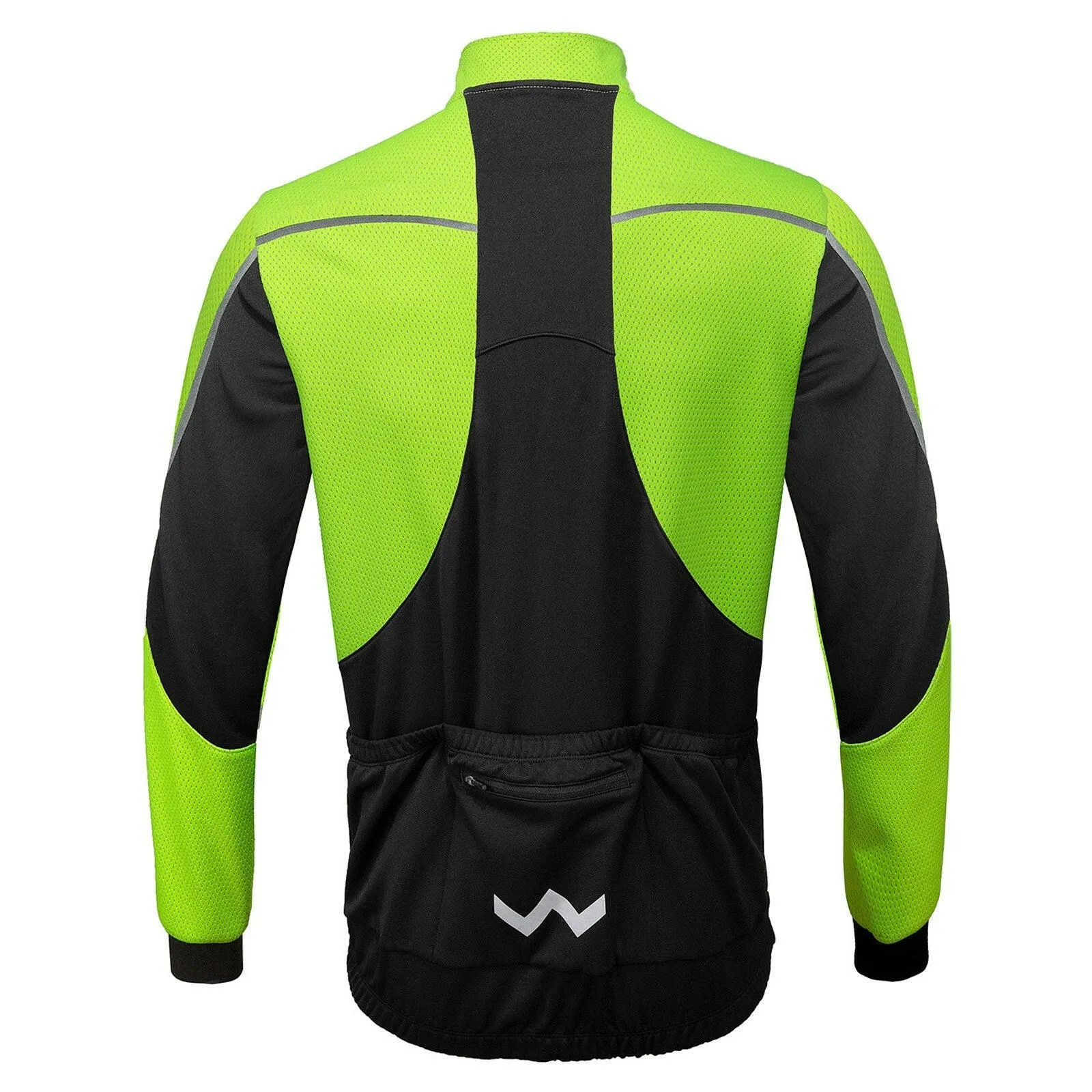 Winter Men Cycling Jacket Waterproof Windproof Thermal Fleece Jacket Coat Bicycle   Running Riding Jacket