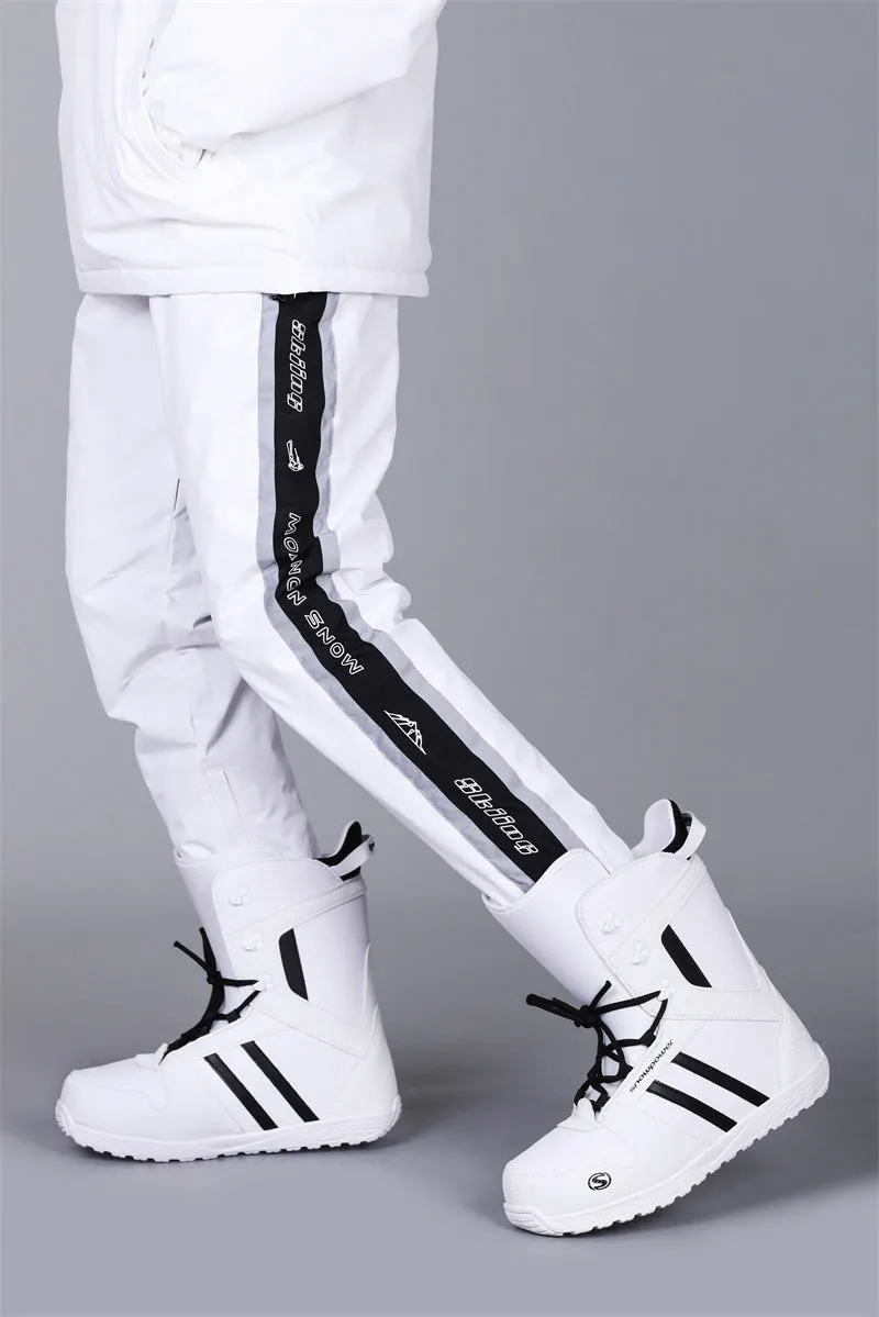 Winter Reflective Snow Pants Outdoor Waterproof Trousers