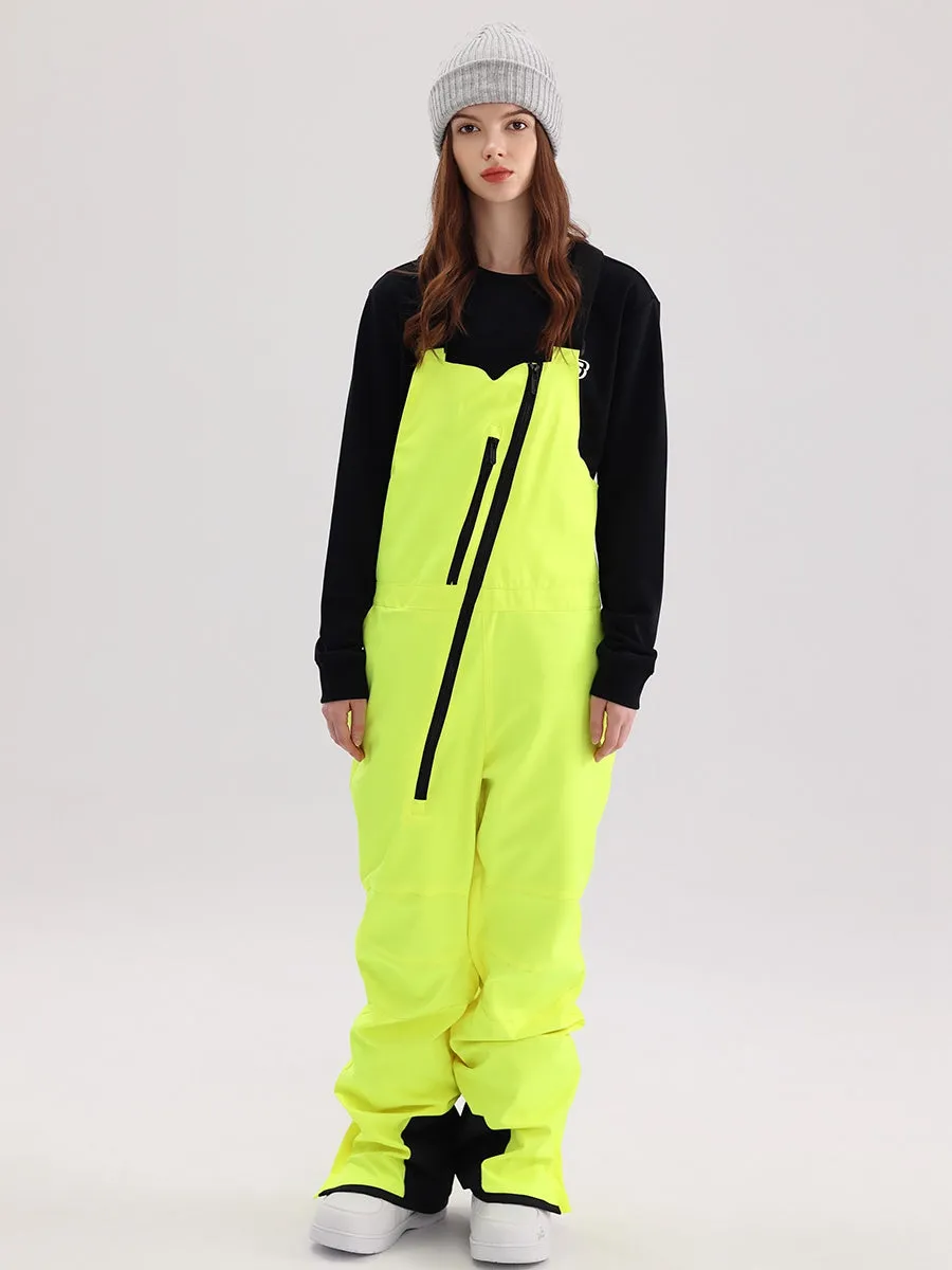 Women Ski Bibs Pants Insulated Snow Overalls