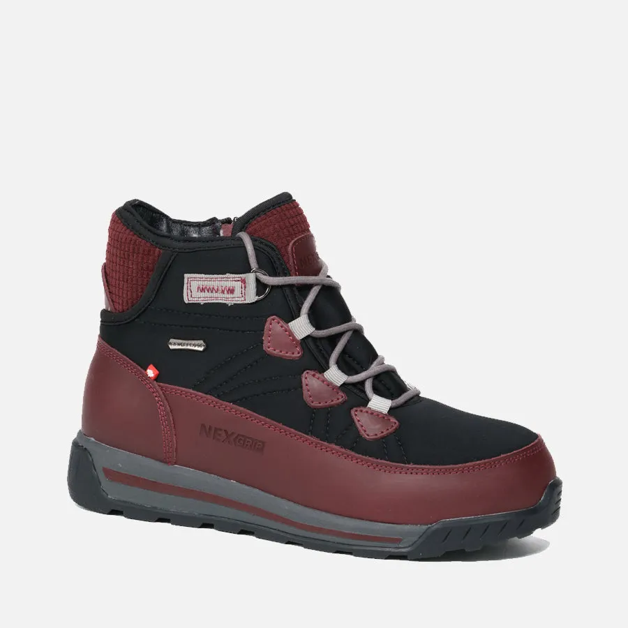 Women's NexGrip Ice Wonder Mid (Burgundy Repel Leather)