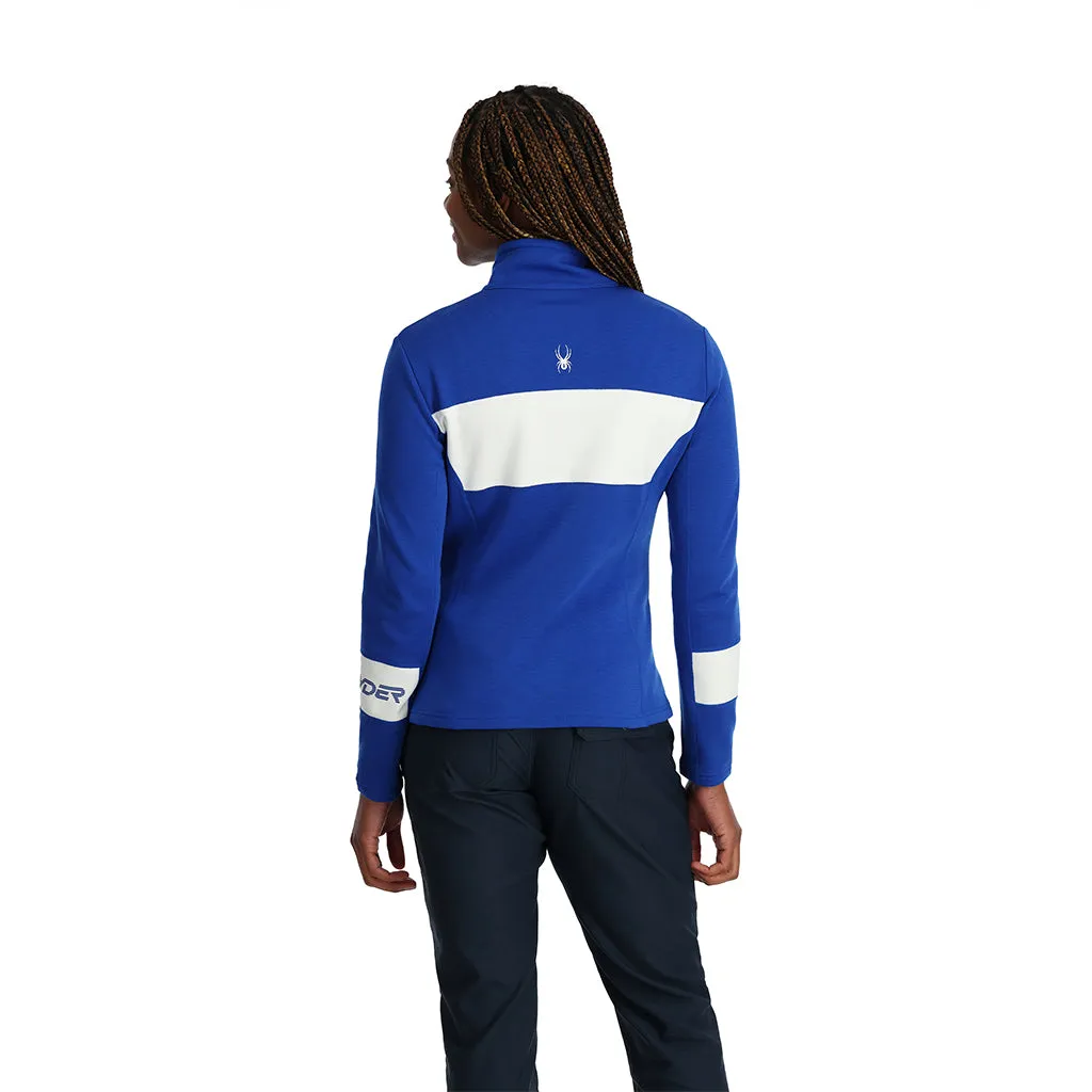 Womens Speed Full Zip - Electric Blue